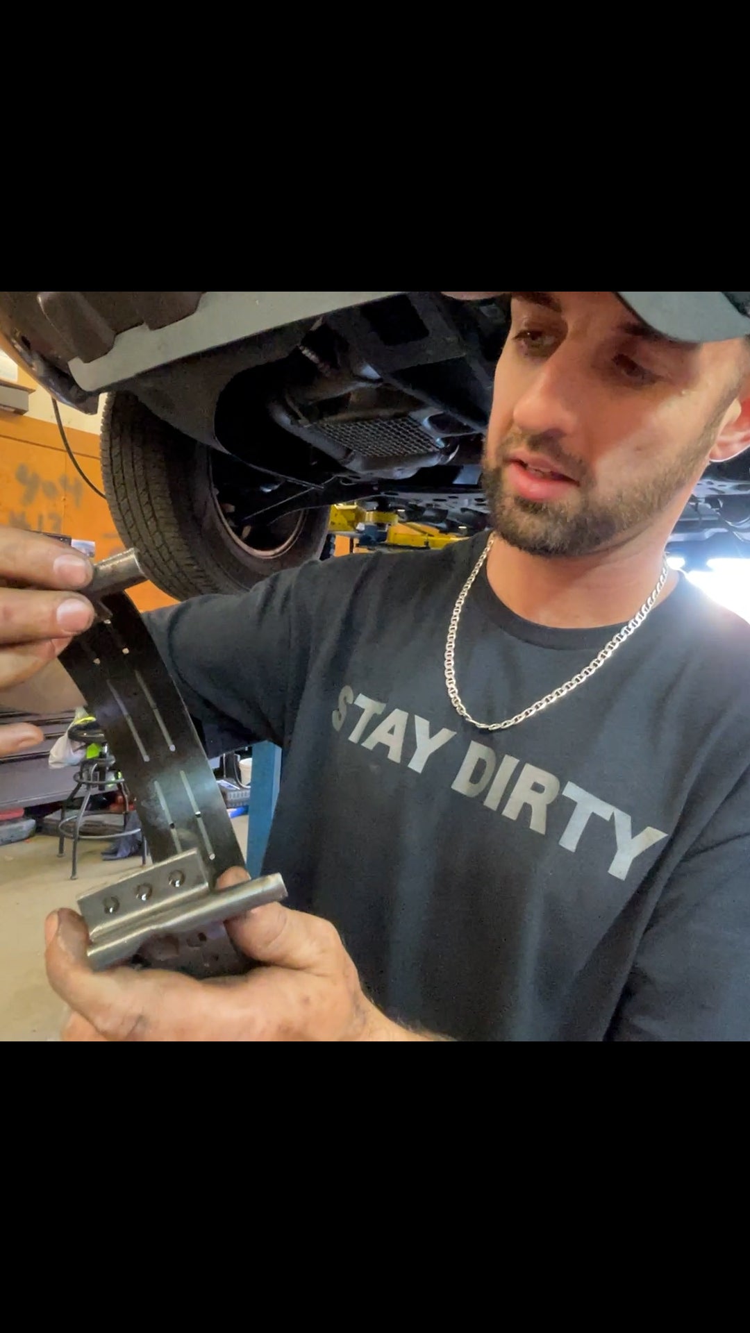 Stay Dirty T-Shirt Mechanic Black And Grey