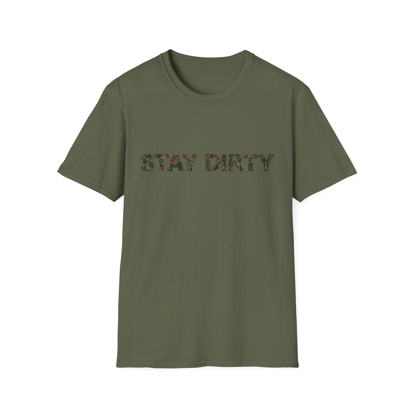 Stay Dirty Camo T-Shirt