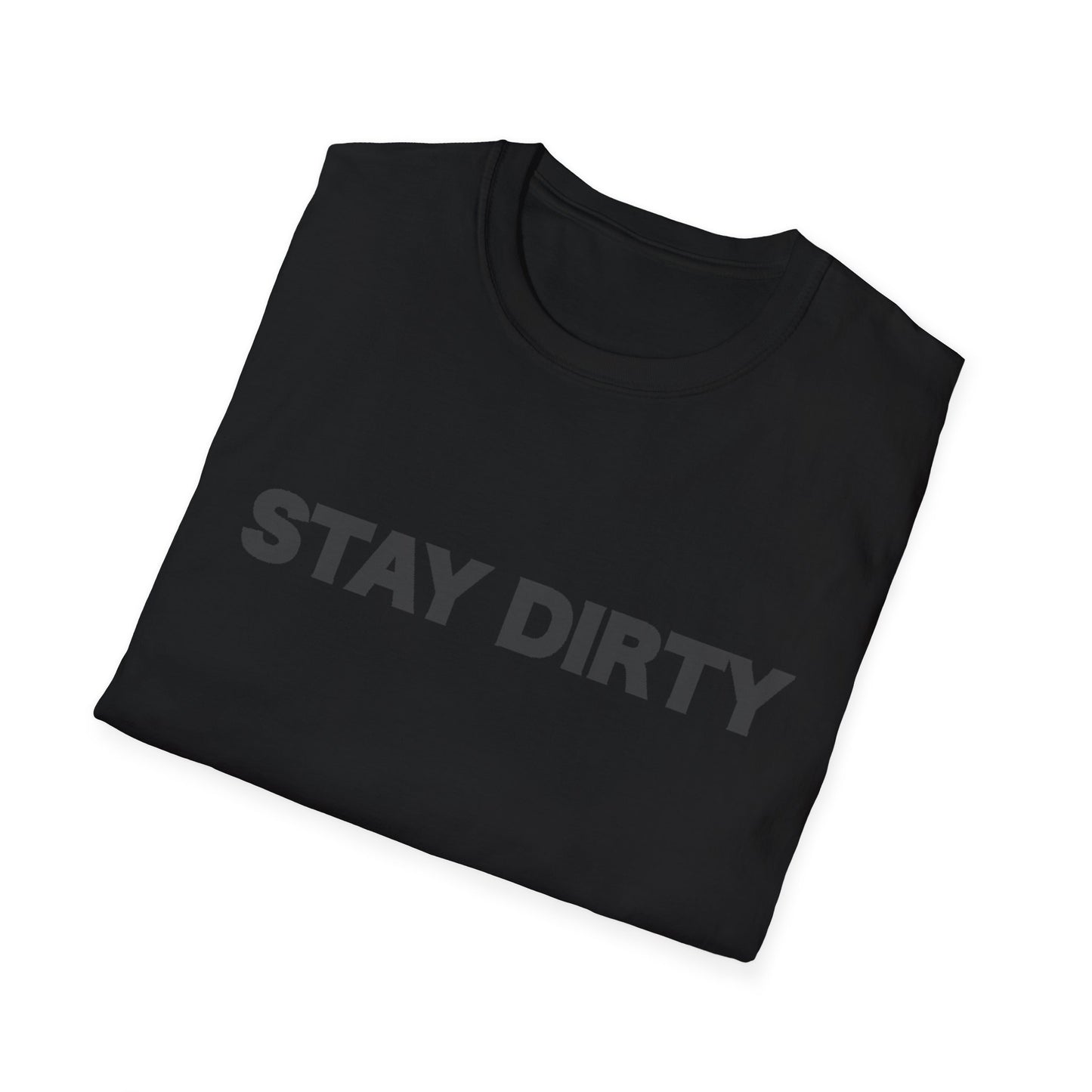 Stay Dirty T-Shirt Mechanic Black And Grey