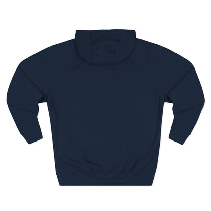 "Clean" Stay Dirty Hoodie Navy and Orange