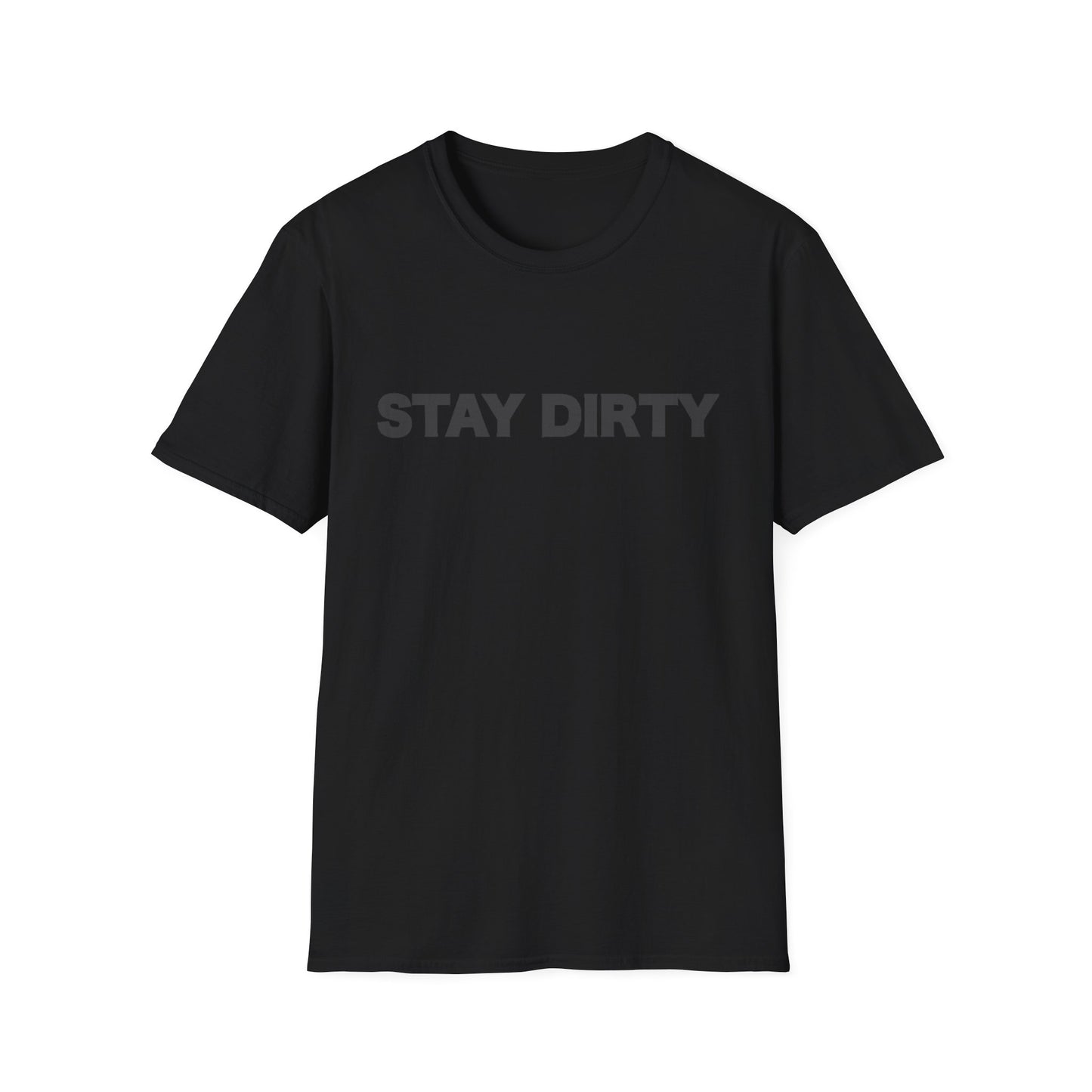 Stay Dirty T-Shirt Mechanic Black And Grey
