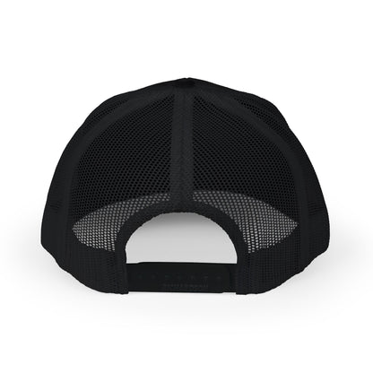 Stay Dirty Embroidered Trucker Cap — Yellow Shield Snapback Hat